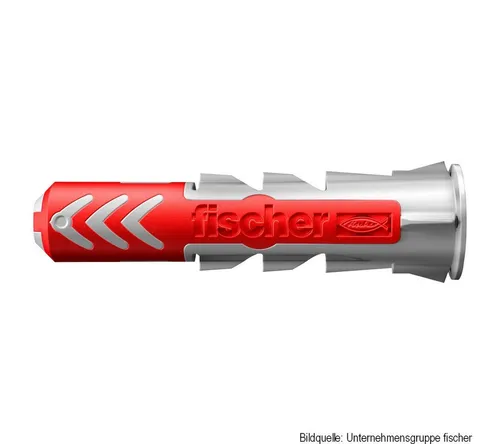 fischer Duo Power Universaldübel Nylon Dübel - Dübel für vielseitige Anwendungen, ideal für verschiedene Baustellenmaterialien. Sicher und einfach zu montieren, erhältlich in Größen 5 bis 14.
