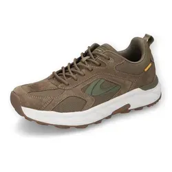 CAMEL ACTIVE Herren Sneaker, Chunky Design in Khaki - Sportliche Chunky Sneaker aus Nubukleder und Textil, ideal für Freizeitaktivitäten. Bequeme Schnürung und Plateau-Sohle bieten optimalen Tragekomfort.
