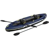 CRIVIT Aufblasbares Kajak Touring 2-Sitzer