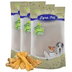 Stk. Lyra Pet® Kauknochen gefüllt mit Pansen ca. 15 cm - Hundefutter - Leckerer Kauknochen mit Pansenfüllung für langen Kaugenuss, 100% Naturprodukt ohne Zusatzstoffe, ideal für den natürlichen Kauinstinkt Ihres Hundes.