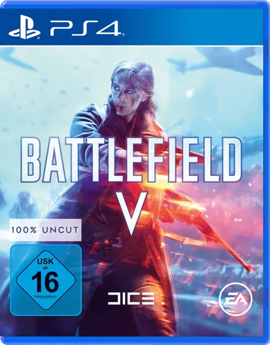 Battlefield V PS4 - Der Zweite Weltkrieg neu erleben - Games: Erlebe den Zweiten Weltkrieg in atemberaubender Optik mit innovativen Multiplayer-Modi und individualisierbaren Soldaten. Tauche ein in spannende Schlachten und erlebe die intensivste Battlefield-Erfahrung aller Zeiten.