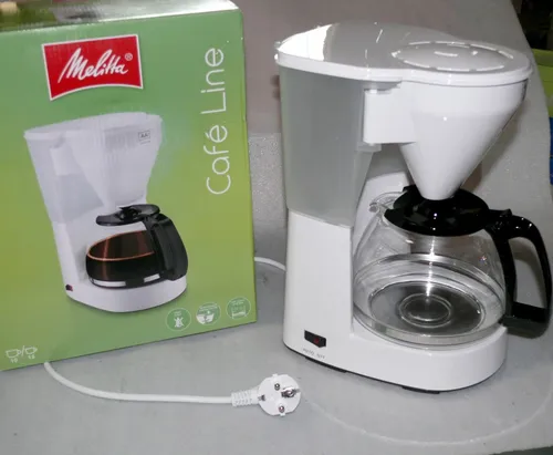 Melita 1010-20 WH CAFE LINE Kaffeemaschine Filter 1x4 1,25L Glaskanne 1080W WHT