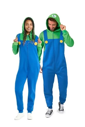 OppoSuits Luigi Onesie in grün von OppoSuits