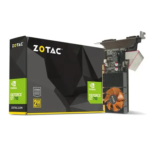 ZOTAC GeForce GT 710 2GB DDR3 Graphics Card (ZT7130220L)