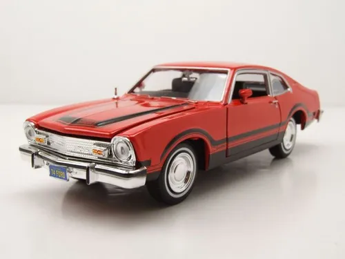 Ford Maverick Grabber Orange Modellauto 1:24 Motormax - Modellauto im Maßstab 1:24, detailgetreu mit öffnender Motorhaube und Türen. Perfekt für Sammler und Ford-Fans, inklusive Originalverpackung.