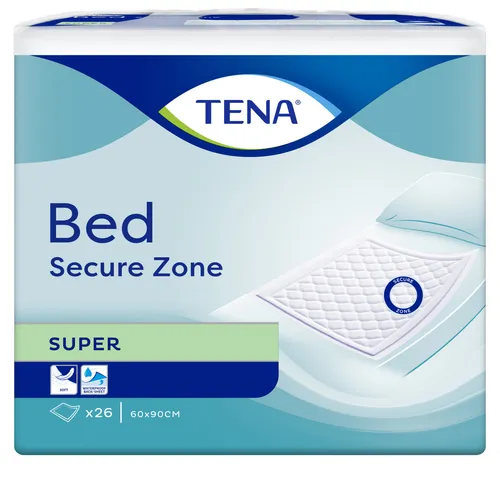 TENA Bed Secure Zone Super 60 x 90 cm, 26 Stück