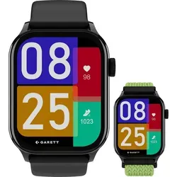 Garett Activity 3 Black Smartwatch für Herren und Damen