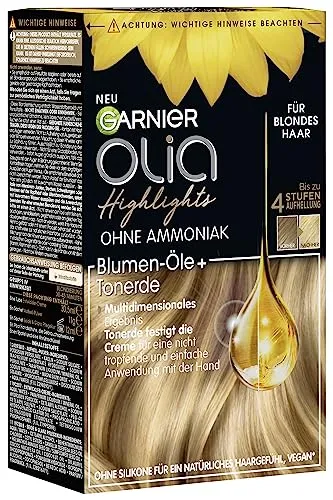 Garnier Olia Haarfarbe Set für Strähnchen und Highlights in Blond