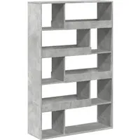 vidaXL Bücherregal Betongrau 100x33x156,5 cm in grau von vidaXL