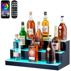 VEVOR Barregal Weinregal mit LED Beleuchtung in weiß von Vevor