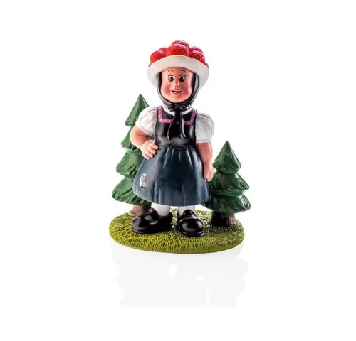 SC Freiburg Gartenzwergin in Tracht - Die SC Freiburg Gartenzwergin 