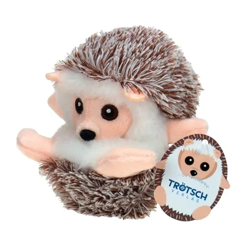 Trötsch Plüschigel braun: Plüschtier Stofftier Kuscheltier