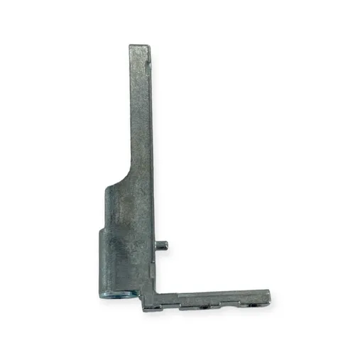 Aubi Ecklager-Winkelteil EW203-60V01 titan silber - Fensterbeschläge & -schlösser, wendbares Ecklager für Dreh- und Kippfenster, ideal für vielseitige Anwendungen