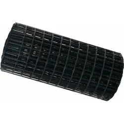 vidaXL Euro Zaun Grau 0.6x25 m Stahl - Robustes Gartenzaupanel aus PVC-beschichtetem Eisen, wetterbeständig und rostfrei. Ideal zur Grundstücksgrenze oder für dekorative Akzente im Außenbereich.