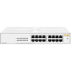 HPE Networking Instant On 1430 16G - Lüfterloser unmanaged Gigabit Switch EU, ideal für geräuschlose Netzwerklösungen