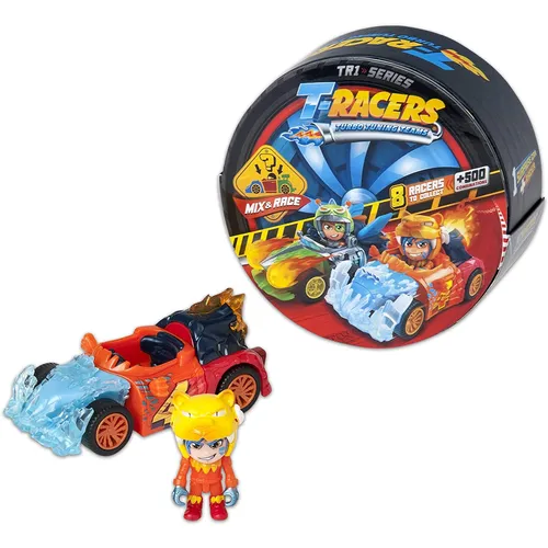 T-Racers Turbo Wheel Serie 1 Auto + Figur