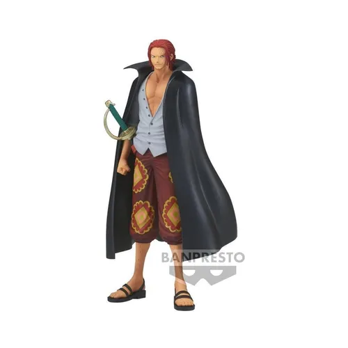 Banpresto 88185 - One Piece Film Red Shanks Figur - Actionfigur von Banpresto, 17 cm groß, detailreich und ideal für Sammler und One Piece Fans. Perfekt als Dekoration oder Geschenk!