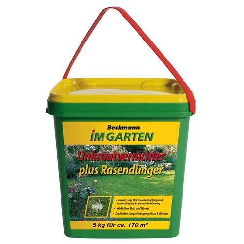 Rasendünger mit Unkrautvernichter + Langzeitwirkung für ca.250m² 5 kg