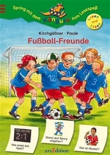 Fussball-Freunde (Känguru - Bildergeschichten zum Lesenlernen / Ab 6 Jahren)