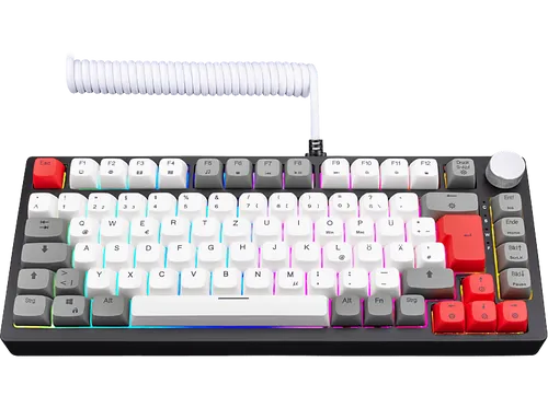 ISY IGK-6600 Gaming Tastatur, Kabelgebunden, Schwarz