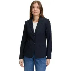 Betty Barclay Damen Kurzblazer Langarm dunkelblau, 48 - Eleganter Damen Blazer mit taillierter Passform und modernen Reversekragen. Ideal für formelle Anlässe und verleiht jedem Outfit eine stilvolle Note.