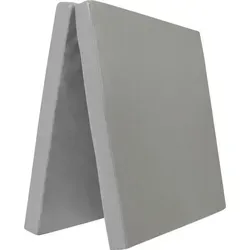 Grevinga® Klappbare Turnmatte (RG 35) | 200 x 100 x 8 cm GRAU | WEICH - Grau