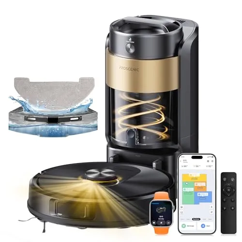 Proscenic Q20Plus Saugroboter mit Wischfunktion – 3-in-1 Reinigung für Ihr Zuhause