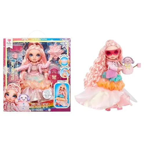 Rainbow High Winter Wonderland Doll - Bella (Pink)