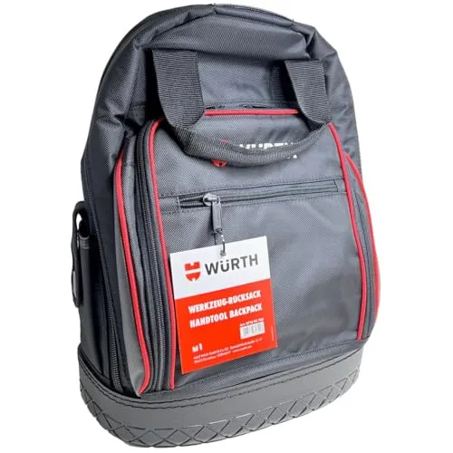 Würth Profi Werkzeug Rucksack schwarz-rot 071593750