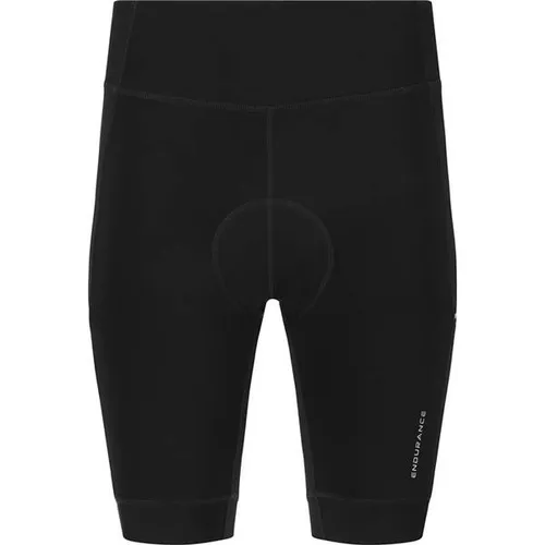 ENDURANCE - Damen Bray V2 Radhose Gr. 48 schwarz - Hochwertige Radhose für Mountainbike-Abenteuer bei warmem Wetter. Bequemer Schnitt und elastisches Material sorgen für optimalen Tragekomfort. Entdecke weitere Produkte von ENDURANCE im Bergfreunde.de Online-Shop!