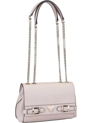 GUESS Eco Ali Convertible Xbody Flap Bag Almond - Damen-Schultertaschen, stilvolle Eco Ali Schultertasche von GUESS, ideal für eleganten Alltag mit praktischen Maßen von 21,5 x 14,5 x 6 cm.