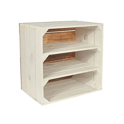 CHICCIE Weinregal Wino aus Holz in weiß von Chiccie