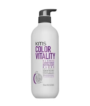 KMS Color Vitality Blonde Conditioner 750ml - Haarspülungen für blondiertes Haar, neutralisiert Gelbstiche und sorgt für strahlendes, kühles Blond – perfekte Pflege für langanhaltende Farbfrische!