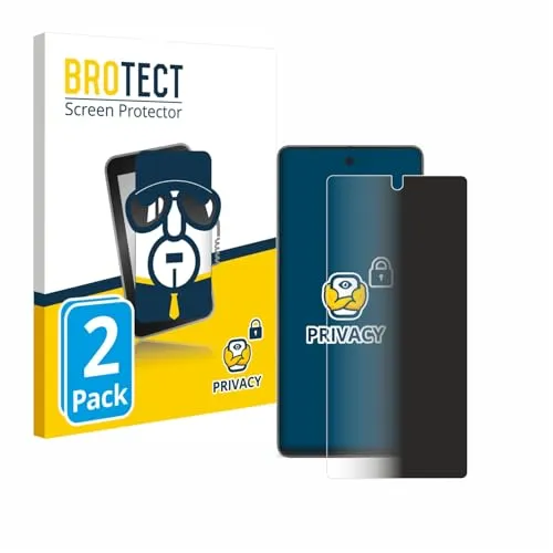BROTECT 2 Stück Anti-Spy Blickschutzfolie für Google Pixel 7 Privacy Screen Protector [Displayschutz-Folie, Sichtschutz, Blaulichtfilter]