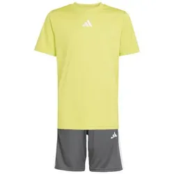 adidas Performance T-Shirt adidas Kinder Set J TR-ES 3S SET gelb 128 EU