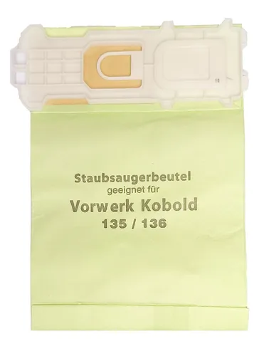 Staubsaugerbeutel passend für Vorwerk VK 135, 136, Kobold 135, 136 8