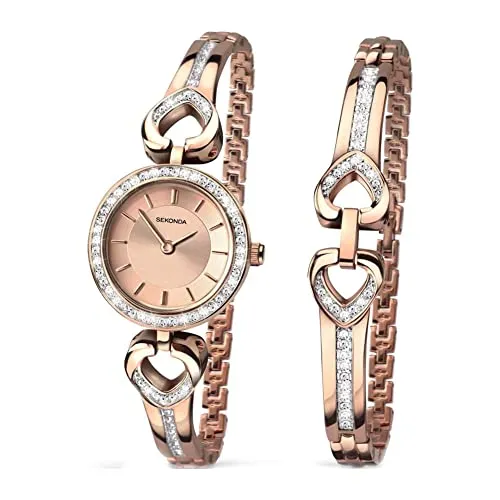Sekonda 2363B Damen Armbanduhr in rosegold von SEKONDA