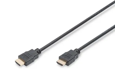 DIGITUS HDMI High Speed mit Ethernet Anschlusskabel (AK-330114-020-S)