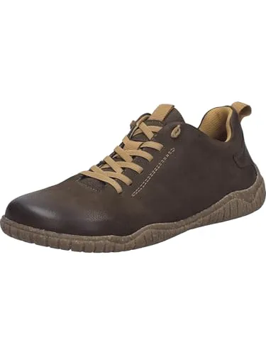 JOSEF SEIBEL Wallace 04 Halbschuh für Herren in Braun - Halbschuhe aus hochwertigem Rindsleder, extrem flexible Sohle und perfekte Passform für unvergleichlichen Tragekomfort. Ideal für Freizeitaktivitäten im Herbst.