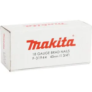Makita Stauchkopfnägel F-31944 - 5000 Stück - Schrauben, Nägel, Dübel - 5000 verzinkte Stauchkopfnägel für zuverlässige Stabilität und Kompatibilität mit Makita Druckluftnaglern. Ideal für große Projekte!