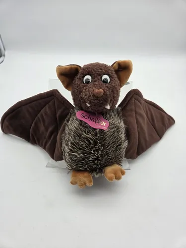 Schaffer Knuddel mich! Schaffer 5302 Plüsch Fledermaus Dragomir, braun, 18cm