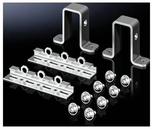 Rittal VX 8620.400 Montagewinkel aus Edelstahl, 2 Stück - Sonstige Elektroinstallationsartikel, rostfreies Edelstahl für langlebige und stabile Montagen.