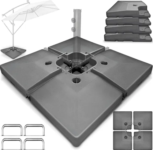 Sonnenschirmständer Grau von tillvex