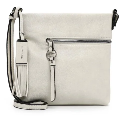 Tamaris Umhängetasche TAS Nele 32809 - Umhängetaschen mit schickem Quasten-Anhänger, ideal zum sicheren Verstauen Ihrer Habseligkeiten und perfekt kombinierbar. Maße: 21 x 21 x 4 cm.