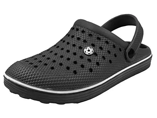 Sprint Sport Clogs für Herren & Damen | Leichte Pantoletten mit Fersenriemen | Atmungsaktive Gartenschuhe & Badeschuhe | Bequeme Hausschuhe für Strand, Garten & Freizeit | Gr. 40-46