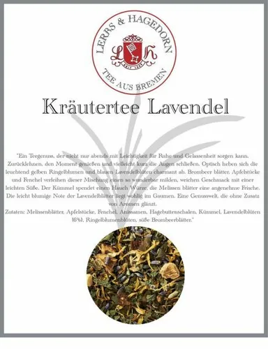 Kräutertee Lavendel 1 kg
