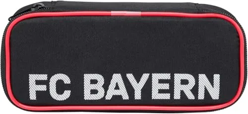 FC Bayern München Schlampermäppchen I Federmäppchen I Kinder I Schwarz