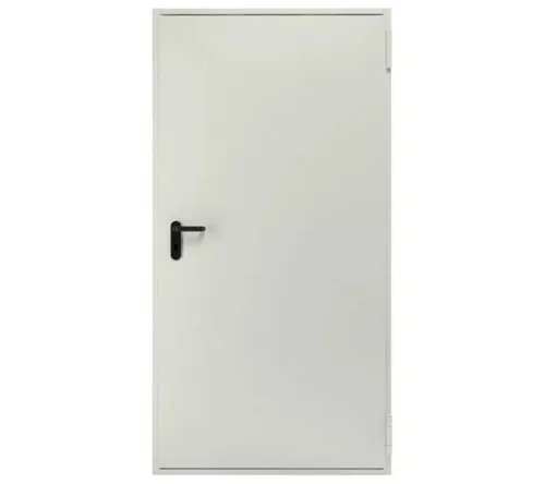 Produktbild Hörmann Brandschutztür HÖRMANN Brandschutztür T30 H8-5RS R9002 Grauweiß für Kellerräume, Die Tür hindert das Feuer für mindestens 30 Minuten am Ausbreiten