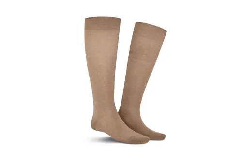 KUNERT Kniestrümpfe CLARK druckfreier Komfortbund, Cotton-Mix