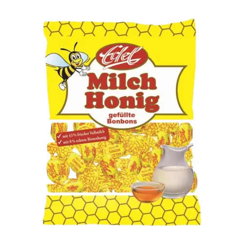 Edel Bonbons Gefüllt mit Milch & Honig